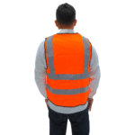 Chaleco reflectivo bosnia naranja - Imagen 4