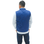 Chaleco drill azul oscuro - Imagen 4