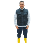 Chaleco drill negro - Imagen 3