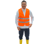 Chaleco reflectivo jaza naranja
