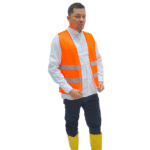 Chaleco reflectivo jaza naranja - Imagen 2