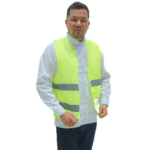 Chaleco reflectivo jaza verde - Imagen 3