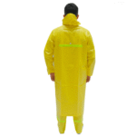 Gabán impermeable pvc amarillo - Imagen 2