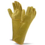 Guante soldador amarillo