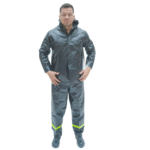 Conjunto 2p impermeable pvc negro - Imagen 3
