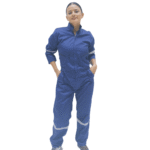 Overol piloto en drill azul oscuro unisex - Imagen 6