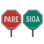 Paleta pare y siga 45cm