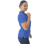 Polo hambar azul rey dama - Imagen 3