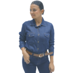 Camisa jean dama Ergo - Imagen 3
